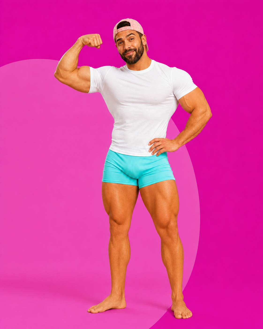 Coach Ryan in the Brazilian Glute Method campaign